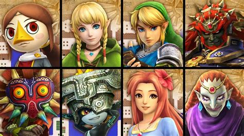 all the characters in hyrule warriors|hyrule warriors unlockables by character.